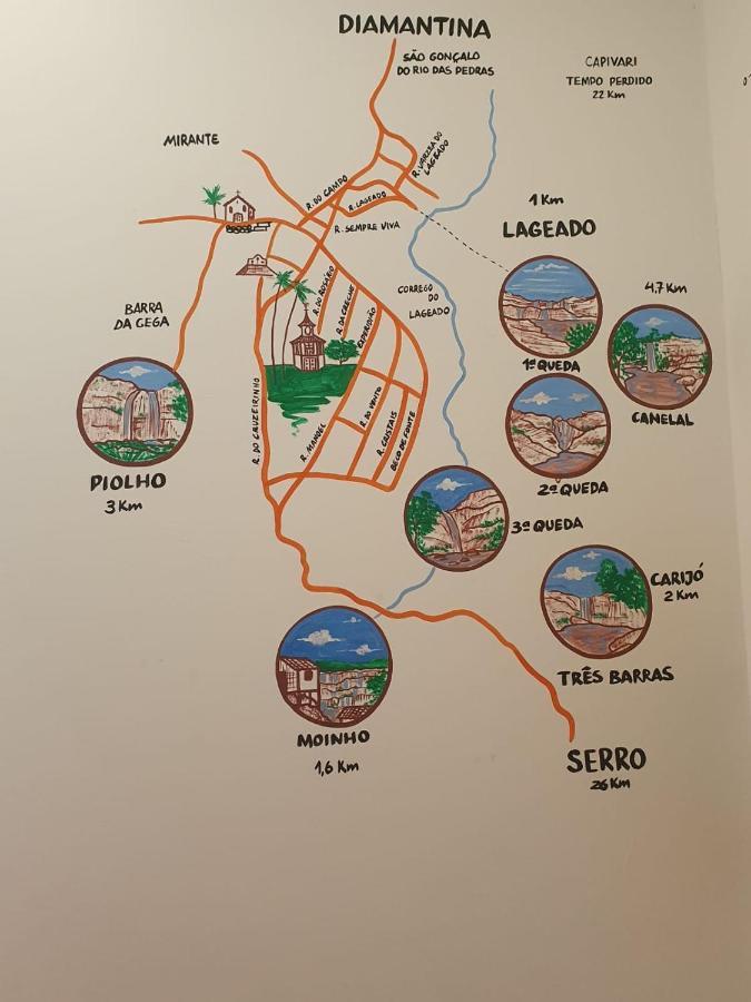 מיליו ורדה Pousada Estrada Real מראה חיצוני תמונה